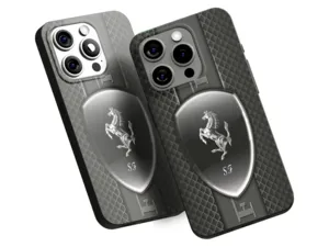Ferrari Smartphone Cover Luxus Premium Haptik